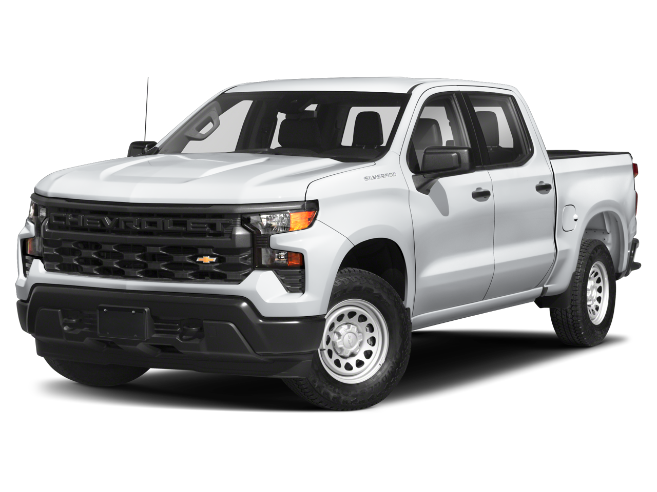 2023 Chevrolet Silverado 1500 High Country in Sterling Gray Metallic — front three-quarter view