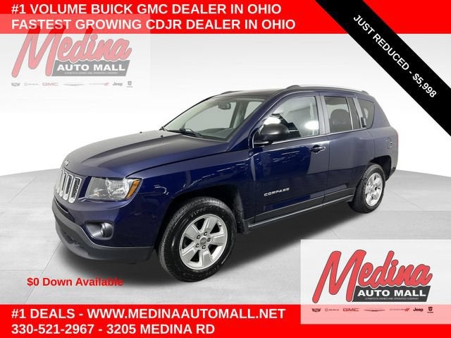 2017 Jeep Compass Sport in Other — front three-quarter view