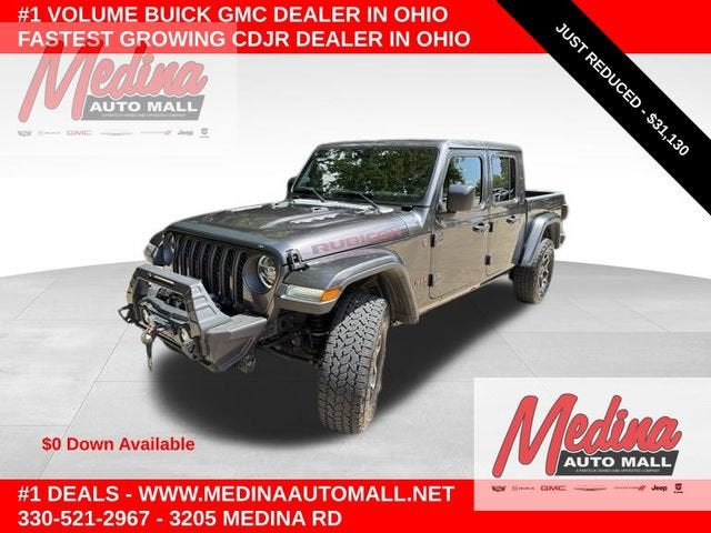 2021 Jeep Gladiator Rubicon in Other — front three-quarter view