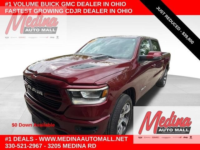 2023 RAM 1500 Laramie in Other — front three-quarter view