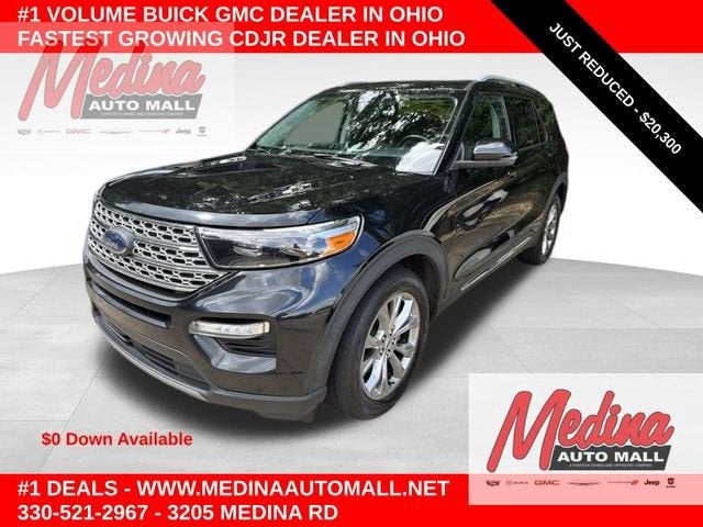 2021 Ford Explorer Limited in Other — front three-quarter view