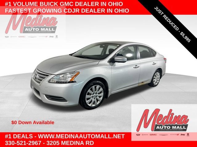 2013 Nissan Sentra SV in Other — front three-quarter view