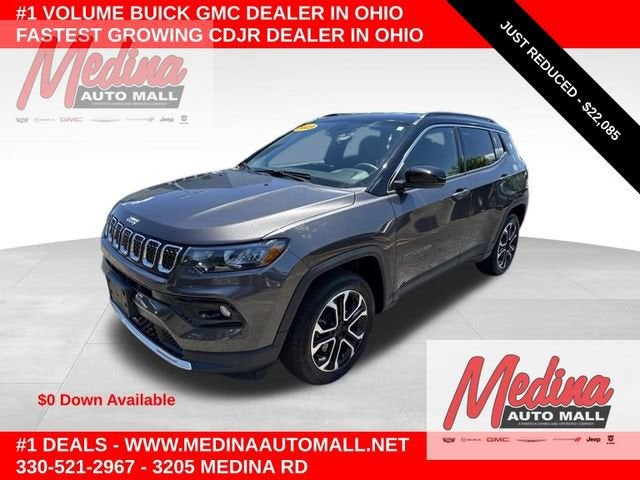 2023 Jeep Compass Limited in Other — front three-quarter view