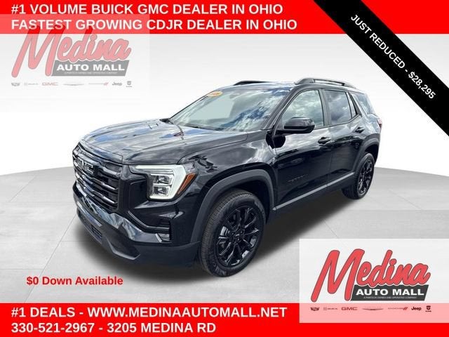 2026 GMC Terrain Elevation in Ebony Twilight Metallic — front three-quarter view